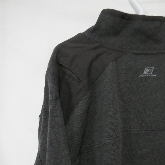 POINT ZERO - Orange Label | 2XT | Grey Long Sleeve Shirt | Pocket & Collar - Picture 9 of 15